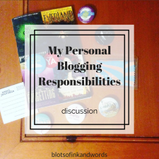 personal blogging responsibilites